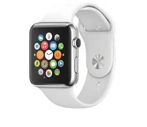 Tactical Silikonový Pásek pro Apple Watch 1 & 2 & 3 (38mm) bílá