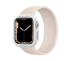 Spigen Rugged Armor ochranný kryt pro Apple Watch 4 44mm bílá