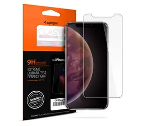 Spigen GLAS.tR Slim HD ochranné sklo pro Apple iPhone XS & X
