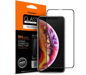 Spigen Glass Full Cover HD ochranné sklo pro Apple iPhone XS Max černá