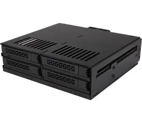 Icy Dock MB324SP-B Tough Armor černá / box pro 4x  2.5" SATA & SAS HDD & SSD / do 5.25" pozice
