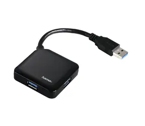 Hama 12190-H USB 3.0 hub černá / 4-portový