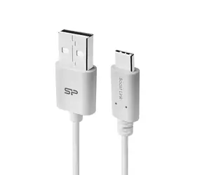 Silicon Power Kabel USB Type C (M) - USB  / 1m / Boost Link LK10AC / 2.4A / bílá