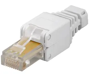 PremiumCord konektor RJ45 Cat5E univerzální - 1ks ( montáž bez nástroje )