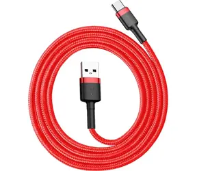Baseus CATKLF-B09 USB 2.0 - USB-C červená / datový kabel / 1m
