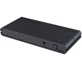 PremiumCord HDMI switch 4:1 černá / 4K x 2K @ 60Hz / 1080p / HDR / dálkový ovladač