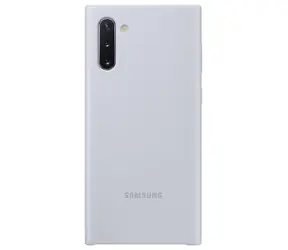 SAMSUNG Silicone Cover zadní kryt pro Samsung Galaxy Note 10 stříbrná