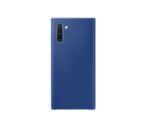 SAMSUNG Leather Cover kožený zadní kryt pro Samsung Galaxy Note 10 modrá