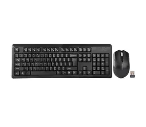 A4tech 4200N černá / set bezdrátová klávesnice + V-Track optická myš / USB / CZ-US layout