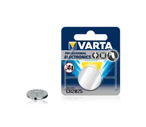 Varta Knoflíková baterie CR2025 1ks / 3.0V / 170 mAh / lithiová / v blistru