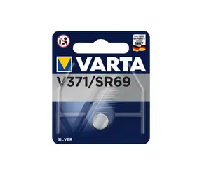 Varta V371 Knoflíková baterie SR69 / 1.55V / 44 mAh / oxid stříbra / 1 ks / v blistru 