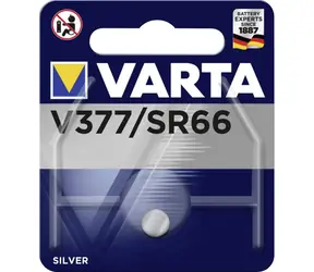 Varta V379 Knoflíková baterie SR66 / 1.55V / 27 mAh / oxid stříbra / 1 ks / v blistru 