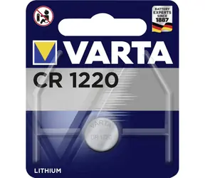 Varta Knoflíková baterie CR1220 / 3.0V / 35 mAh / lithiová / 1 ks / v blistru 