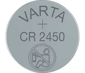 Varta Knoflíková baterie CR2450 1ks / 3.0V / 560 mAh / lithium / v blistru 