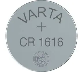 Varta Knoflíková baterie CR1616 / 3.0V / 55 mAh / lithium / 1 ks / v blistru 