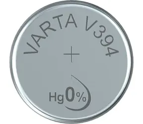 Varta Knoflíková baterie V394 / 1.55V / 67 mAh / oxid stříbra / 1ks / v blistru 
