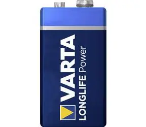 Varta Longlife Baterie 6LR61 (550 mAh) / 9.0V / 550 mAh / alkalická / 1 ks / v blistru
