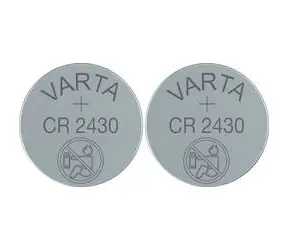 Varta Knoflíková baterie CR2430 2ks / 3.0V / 280 mAh / lithium / v blistru 