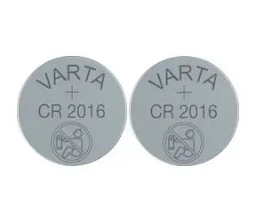 Varta Knoflíková baterie CR2016 / 3.0V / 90 mAh / lithium / 2 ks / v blistru 