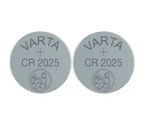 Varta Knoflíková baterie CR2025 2ks / 3.0V / 170 mAh / lithium / v blistru 