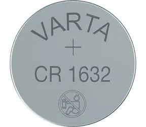 Varta Knoflíková baterie CR1632 / 3.0V / 140 mAh / lithium / 1 ks / v blistru 