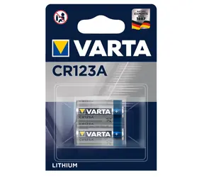 Varta Professional Baterie CR123A 2ks / 3.0V / 1600 mAh / lithiová / v blistru