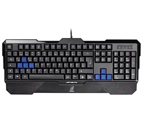 uRage Lethality černá / herní klávesnice / drátová (USB) / CZ / anti-ghosting / 105 kláves