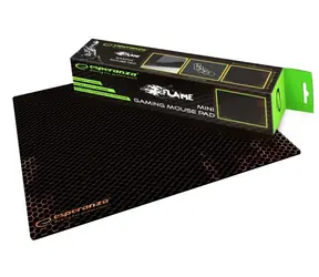 Esperanza EGP101R Flame Mini červená / herní podložka pod myš / 250 x 200 x 2 mm