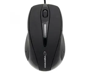 Esperanza EM102K Sirius černá / optická myš / 800 DPI / USB / 3 tlačítka + kolečko / blister