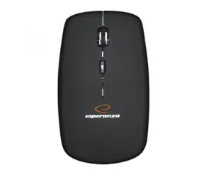 Esperanza EM120K Saturn černá / bezdrátová optická myš / 1600 DPI / 2.4 GHz / USB přijímač / 4 tl.+kolečko