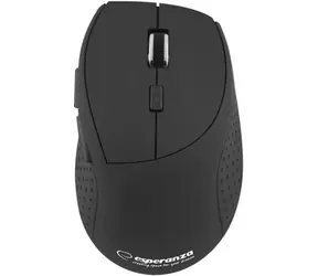 Esperanza EM123K Andromeda černá / bezdrátová optická myš / 2400 DPI / BT / 6 tl.+ kolečko