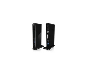 Icy Box IB-DK2241AC multi-dokovací stanice pro notebook a PC černá / 2x USB 3.0 / HDMI