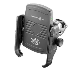 Interphone Motocrab univerzální držák s bezdrátovým nabíjením černá / pro mobilní telefony