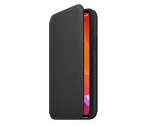 Apple Folio kožené pouzdro pro iPhone 11 Pro - Black
