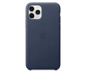 Apple kožený kryt pro iPhone 11 Pro - Midnight Blue