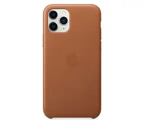 Apple kožený kryt pro iPhone 11 Pro - Saddle Brown