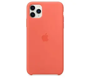Apple Silikonový kryt pro iPhone 11 Pro Max - Clementine (Orange)
