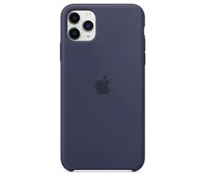 Apple Silikonový kryt pro iPhone 11 Pro Max - Midnight Blue
