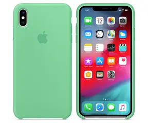 Apple Silikonový kryt pro iPhone XS Max - mátová