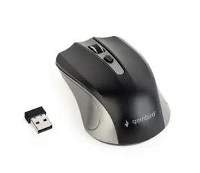 Gembird MUSW-4B-04-GB černo-šedivá / bezdrátová optická myš / 1600 DPI / USB