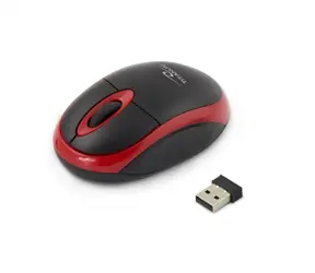 Titanum TM116R VULTURE černo-červená / Bezdrátová optická myš / 1000DPI / 2.4GHz