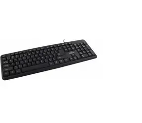 Titanum TK102 černá / drátová klávesnice / PS2 / US layout