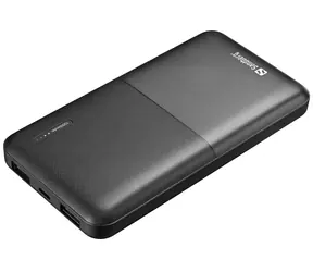 Sandberg PowerBank Saver 10000 mAh černá / 5V 2.4A / 2x USB A