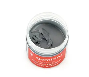 Gembird silikonová teplovodivá pasta 15g / v kelímku / vodivost 4.63W-mK / hustota 3.15g-cm3