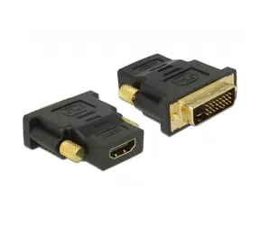 Delock adaptér DVI 24+1 pin samec > HDMI