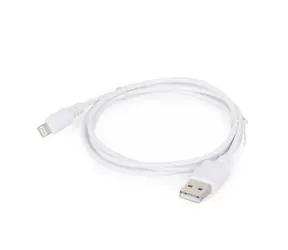Gembird USB kabel k přenosu dat a nabíjení Apple Lightning 8-pin 2m bílá