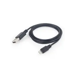 Gembird USB kabel k přenosu dat a nabíjení Apple Lightning 8-pin 2m černá