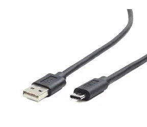 Gembird USB 2.0 A (M) - USB-C (M) kabel 1.8m černá