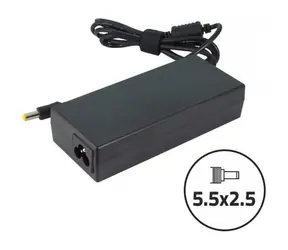 Qoltec Adaptér pro notebooky 90W / 19V / 4.74 A / 5.5x2.5 / +power cable