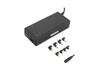 Qoltec Univerzální adaptér pro notebooky 90W / 8 plugins / +power cable